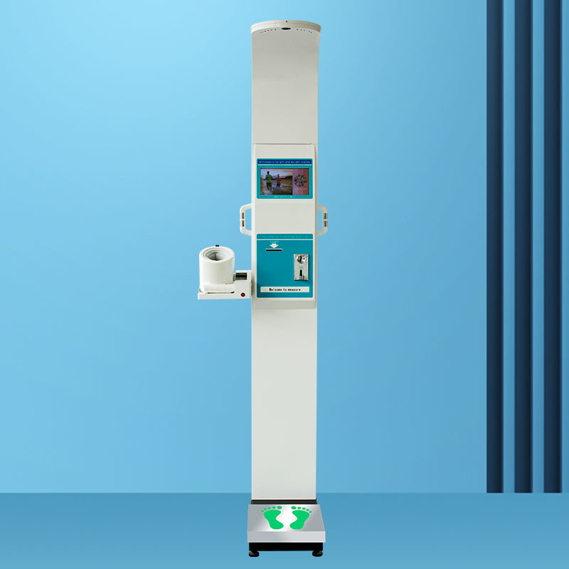 Coin Operated Ultrasonic Height and Weight Machine Blood Pressure Machine Body Fat Analyzer
