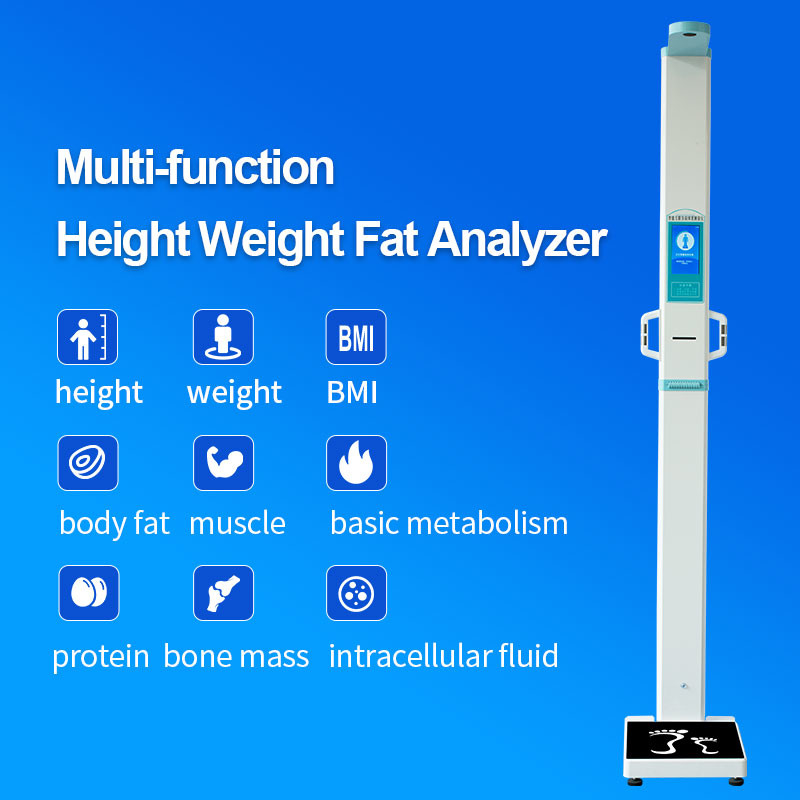 Digital Height Weight Body Composition Analyzer Machine Height Weight Scale