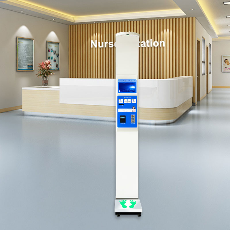 Digital Body Balance Coin and Paper Money Operated Height Weight Scale With Coin Or Bill Acceptor