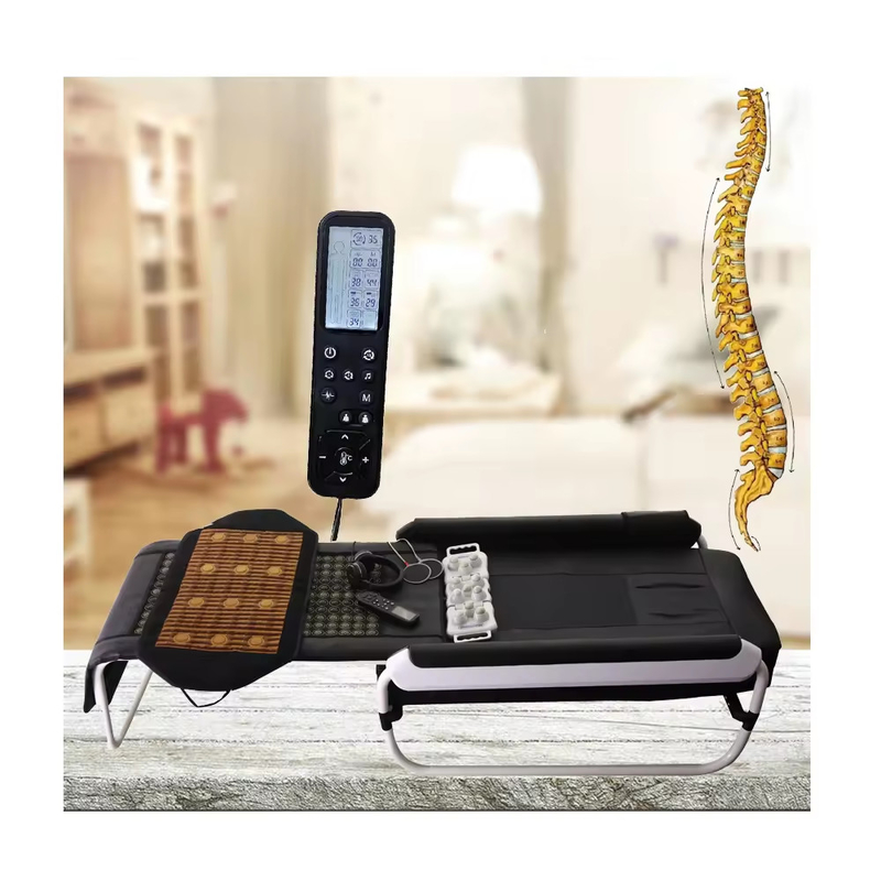 New Trends Chiropractic Spine Therapy Bed Massager Jade Thermal Salon Furniture Infrared Massage Bed