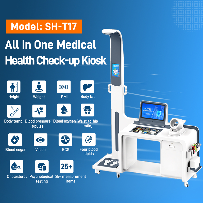 SH-T17 Self-service Health Screening Kiosk