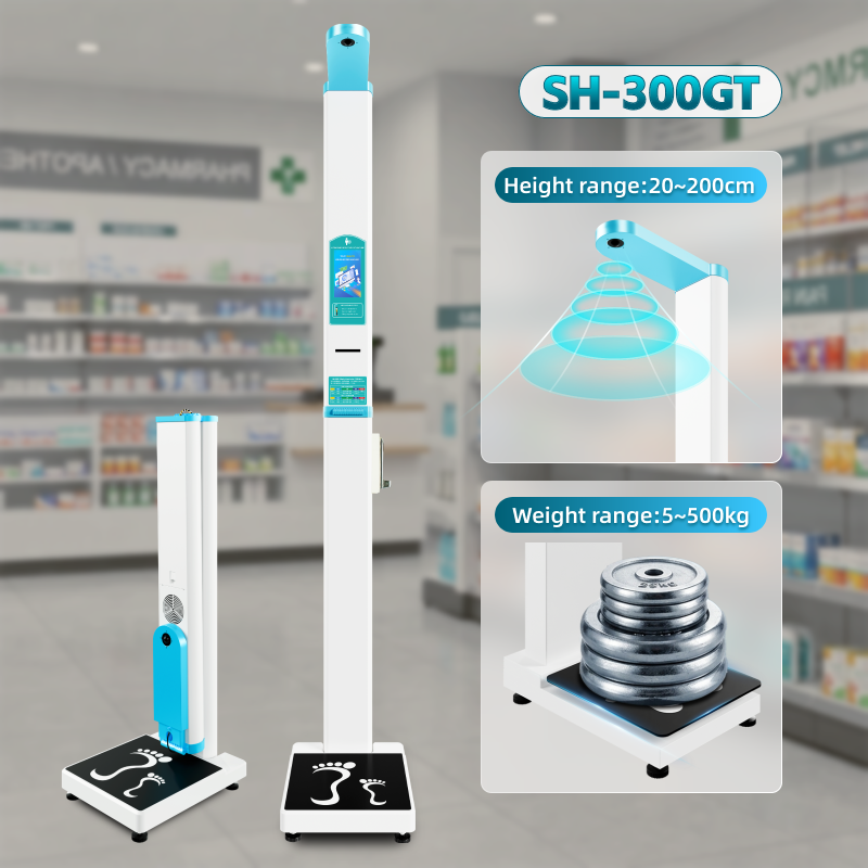 Coin Operated Height Weight BMI Vending Scale with LCD Display OEM/ODM Customization