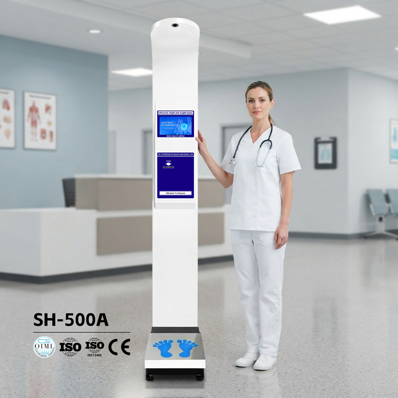 Iso Certification Intelligent Height and Weight Scale Machine with Thermal Printer