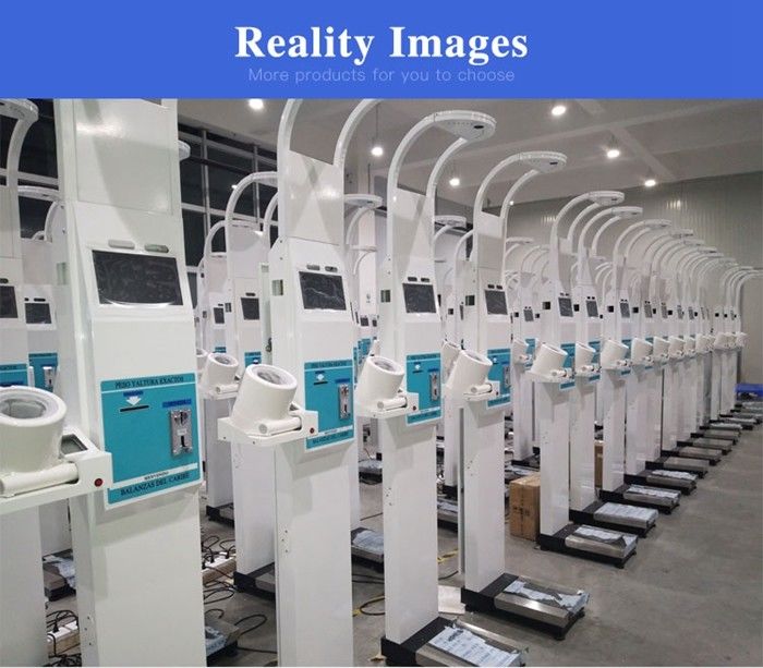 40 - 180 Pulse / Min Bmi Digital Scale , 500kg Body Fat Measurement Machine