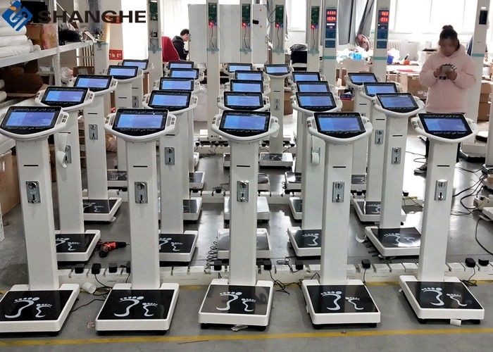 Automatic 200KG Medical Height And Weight Scales Fat Measuring SH - 100T Model