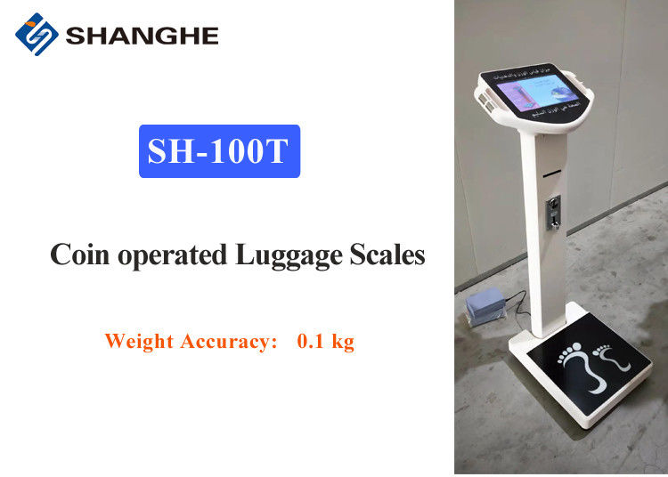 Smart Connected Electronic Luggage Scale , Multi Languages Heavy Duty Luggage Scale