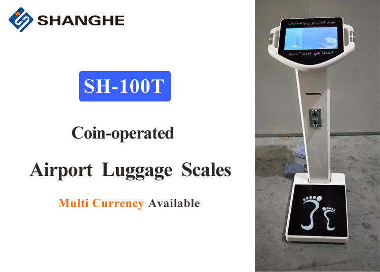 Coin Operated Airport Luggage Scale Sh-100t Body Fat Analysis