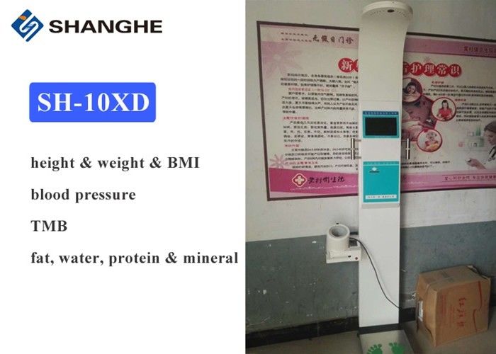 Professional Height Weight Bmi Blood Pressure Machine With Body Fat Analyzer
