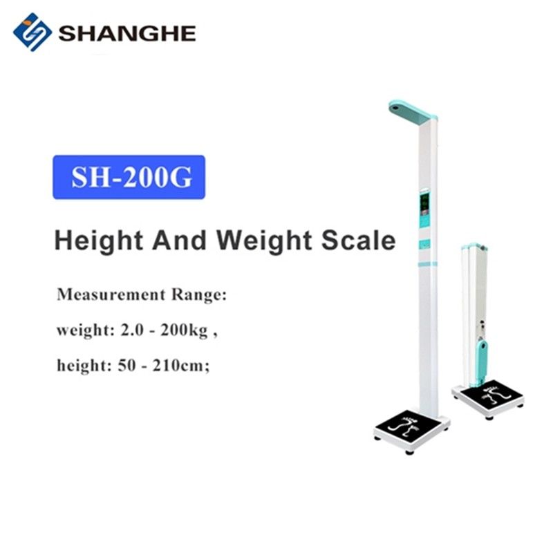 Hospital Height Weight 240V LCD HD Bmi Digital Scale