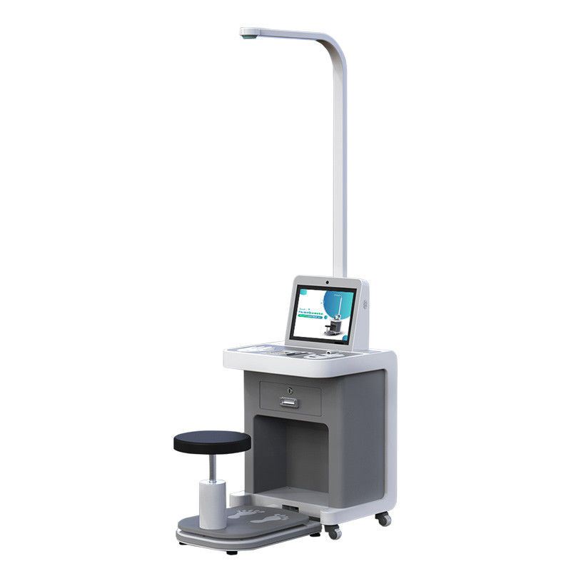 Touch Screen Terminal Fast Health Check Kiosk With Print Receipt